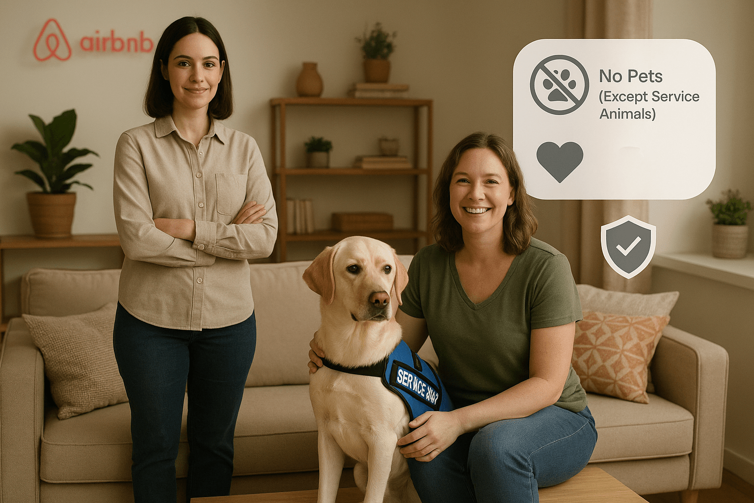 How to Handle Service Animals in Your Airbnb